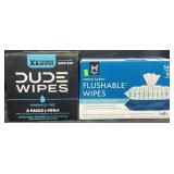 400 Dude Wipes flushable wipes & 540 fresh scent