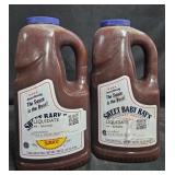 2- Sweet Baby Rays BBQ Sauce 1 gallon each