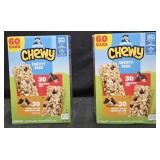2- Quaker Chewy granola bars 60 count per box