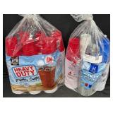 240ct. Bag and 140ct. Bag of Heavy Duty Party