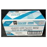 2000ct. Box of Pure Cane Sugar Packets (Apr 1,