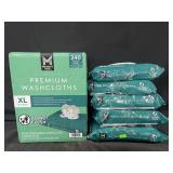 10 packs of 48 premium washcloths