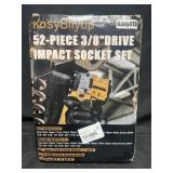 Kosy Bliyup 52-piece 3/8 drive impact socket set