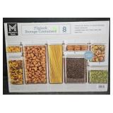 Fliplock Storage Containers set of 8