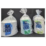 Ultra dinner paper plates 204 count. Paper bowls