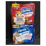 2- 32ct. Bags of Charmin Toilet Paper Rolls