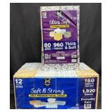 12- Cube Boxes of Ultra Soft Facial Tissues