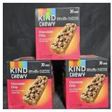 3- Kind Chewy chocolate chip granola bars 30
