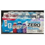 24- 20fl.oz. Bottles of Powerade Zero Sports
