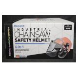 Raxwell Industrial chainsaw safety helmet w/ face