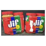 4- 48oz. Jars of JIF Creamy Peanut Butter