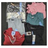 Women's size Large shirts and pajama set. Most