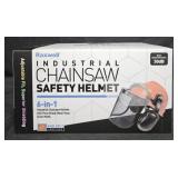 Raxwell Industrial chainsaw safety helmet w/ face