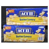 2- Act II Popcorn 32 bags each box