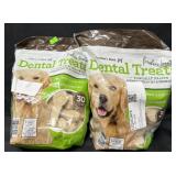 2- 30ct. Bags of Dog Dental Treats (Mar 11, 2027)