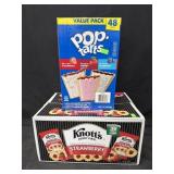 36ct. Box of Knott's Strawberry Cooke Pouches