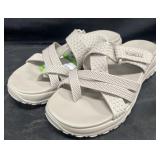 Ladies Skechers slide sandals, size 7