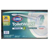 Clorox toilet wand with 36 refills