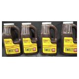 4- 84oz. Bottles of Sonny's Sweet BBQ Sauce (May
