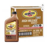 Pennzoil High Mileage SAE 10W-30 Motor Oil