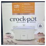 Crock-Pot 7 qt. Cook & carry slow cooker, factory