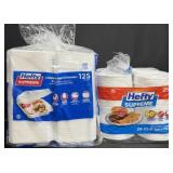 125ct. Bag of Hefty Supreme 3-Compartment Hinged