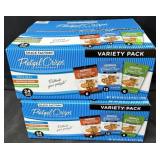 2- 24ct. Boxes of Snack Factory Variety Pretzel
