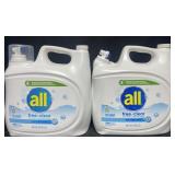 2-1.62 gal. All laundry detergent