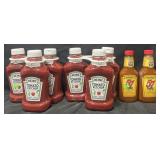 6-44 oz Heinz tomato ketchup & 2-20 oz Heinz 57