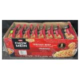 8- Trays of Nissin Chow Mein Teriyaki Beef