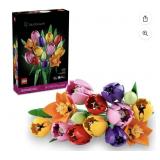 LEGO Botanicals Tulip Bouquet Flower Decor,576