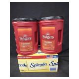 2- 40.3oz. Tubs of Folgers Colombian Ground