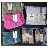 Women's size 2XL shorts, jacket and bra's and