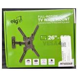ELG Full-Motion TV Wall Mount, 26'-65'