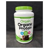 43.8oz. Tub of Orgain Organic Protein Powder,