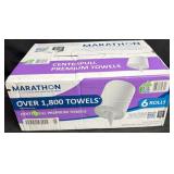 6ct. Box of Marathon Centerpull Premium Towel