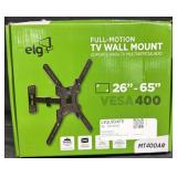 ELG Full-Motion TV Wall Mount, 26'-65'
