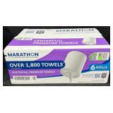 6ct. Box of Marathon Centerpull Premium Towel