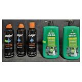 3- Edge shave gel 9.5oz each. 2- Irish Spring