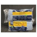 4 blended mop heads, no. 24