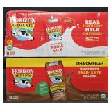 Horizon whole milk 18 pack 8oz milk boxes.