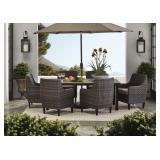 (MSRP: $1999) Athena Collection Dining Set with