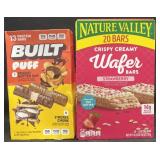 13-40g Built Puff bars & 20-1.3oz Nature Valley