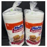 2- 200ct. Bags of 10.25' Hefty Supreme Dinner