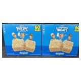 2- 60ct. Boxes of Rice Krispies Treats (Dec 27,