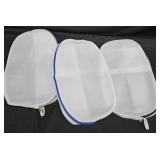 Delicates mesh wash bags. Set of 3