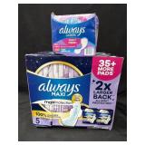 66ct. Box of Always Maxi Size 5 Pads