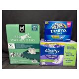 240ct. Box of Premium Washcloths Moist Wipes
