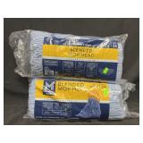 4 blended mop heads, no. 24