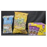 Walnuts 48oz. Unsalted roasted peanuts 5lb. Kar's